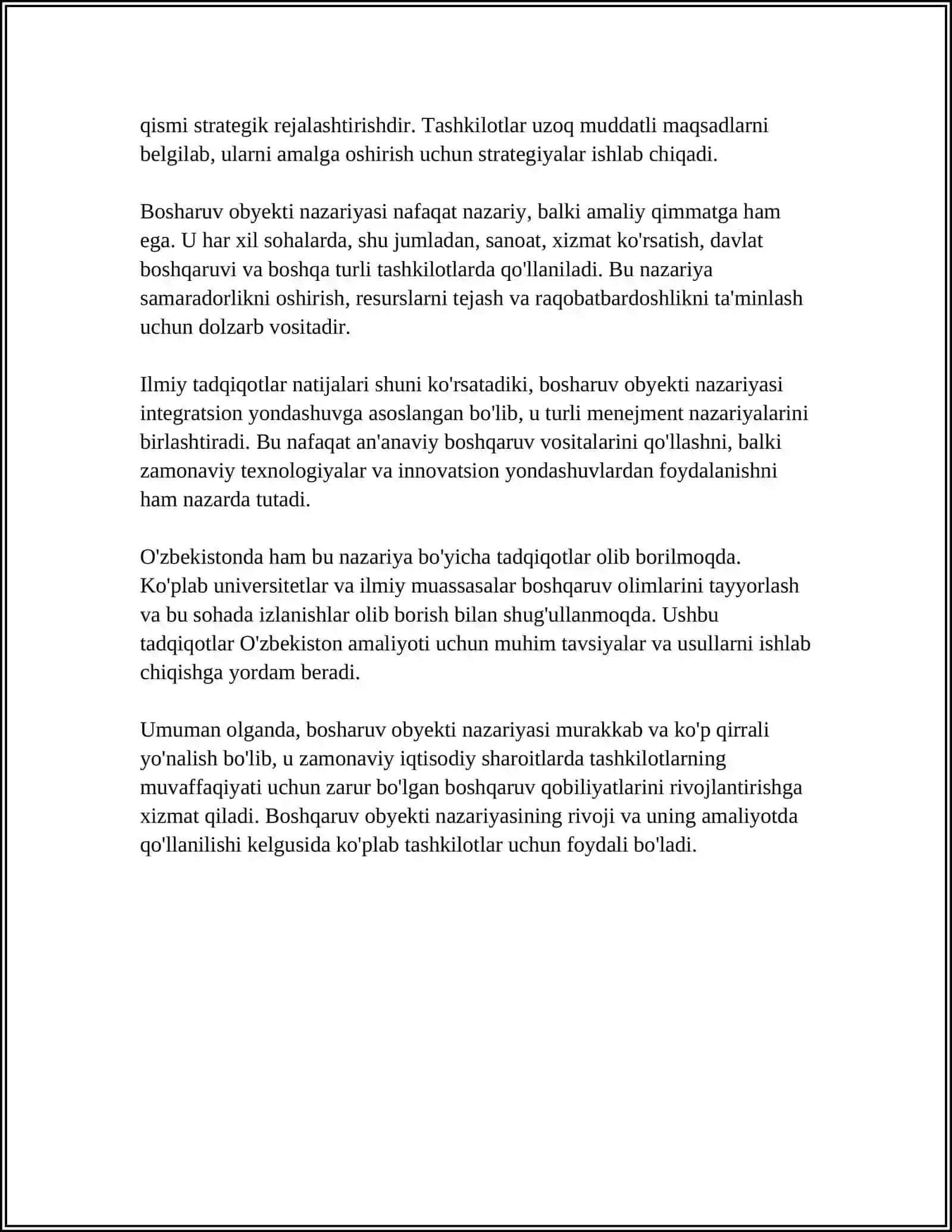 BOSHQARUV OBYEKTINI OPTIMAL XOLAT KUZATUVCHILARINI QURISH 4