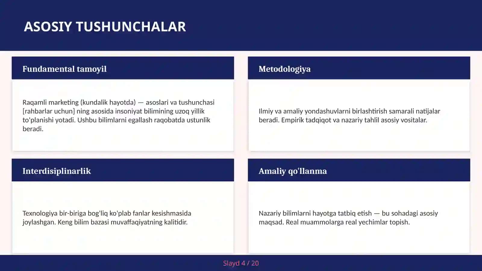 RAQAMLI MARKETING (KUNDALIK HAYOTDA) — ASOSLARI VA TUSHUNCHASI [RAHBARLAR UCHUN] 4
