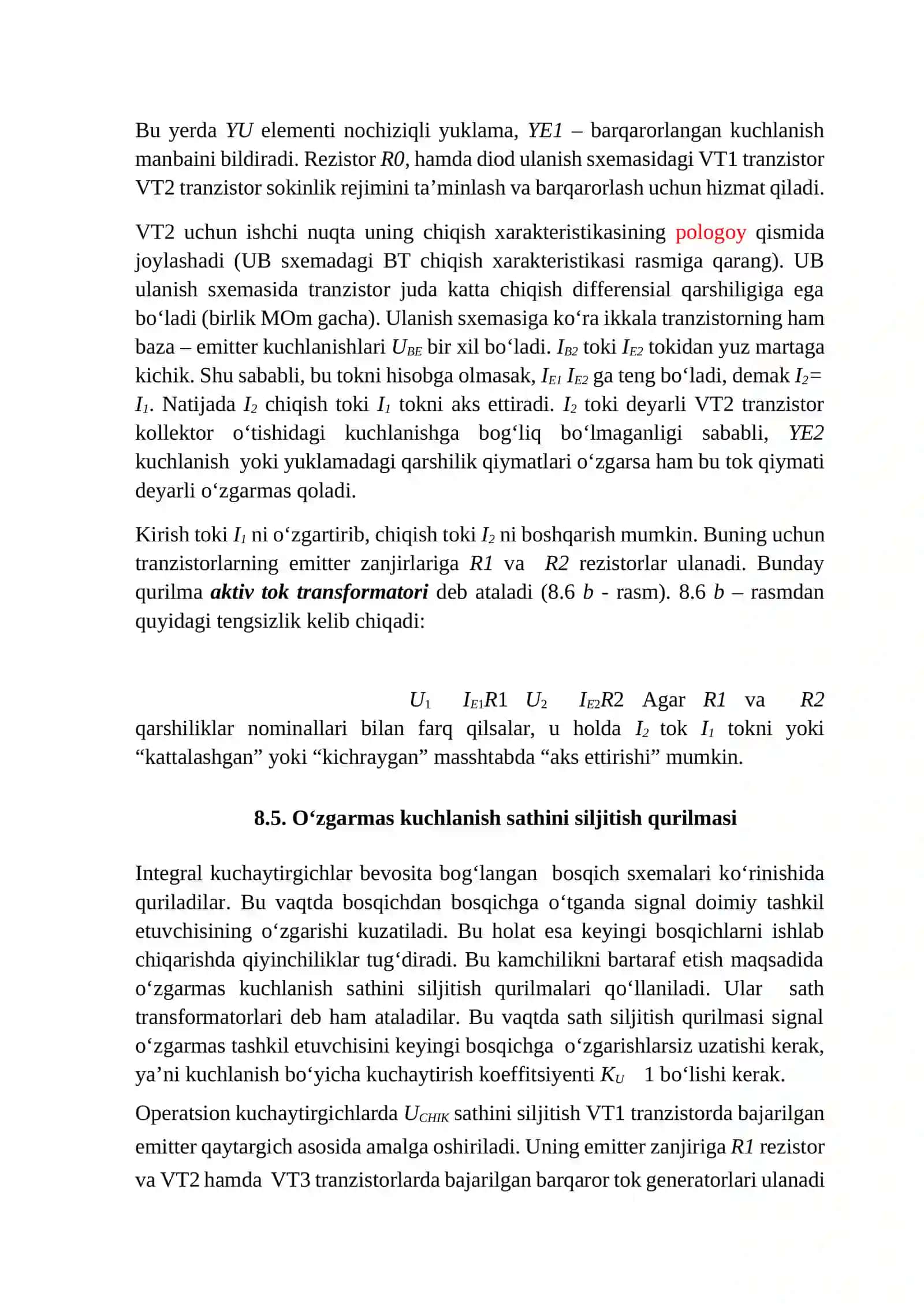 Analog IMSlar. Barqaror tok generatori (BTG) sxemasi Darlington juftligi. Uilson tok kо‘zgulari sxemasi. #Elektronika_va_sxemalar 4