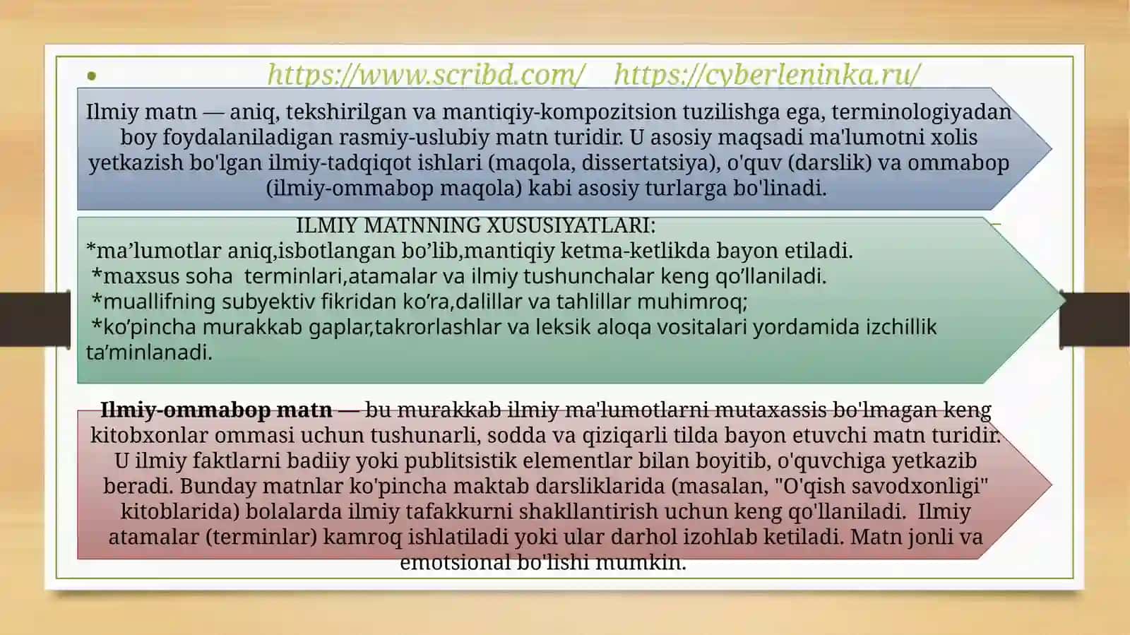 AMALIY O’ZBEK TILI FANI DAN TAYYORLAGAN TAQDIMOT 4