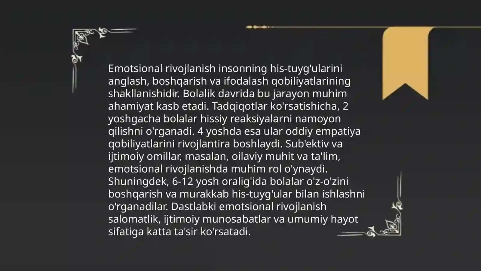 Ilk bolalik davrida psixik rivojlanish davrlari 4