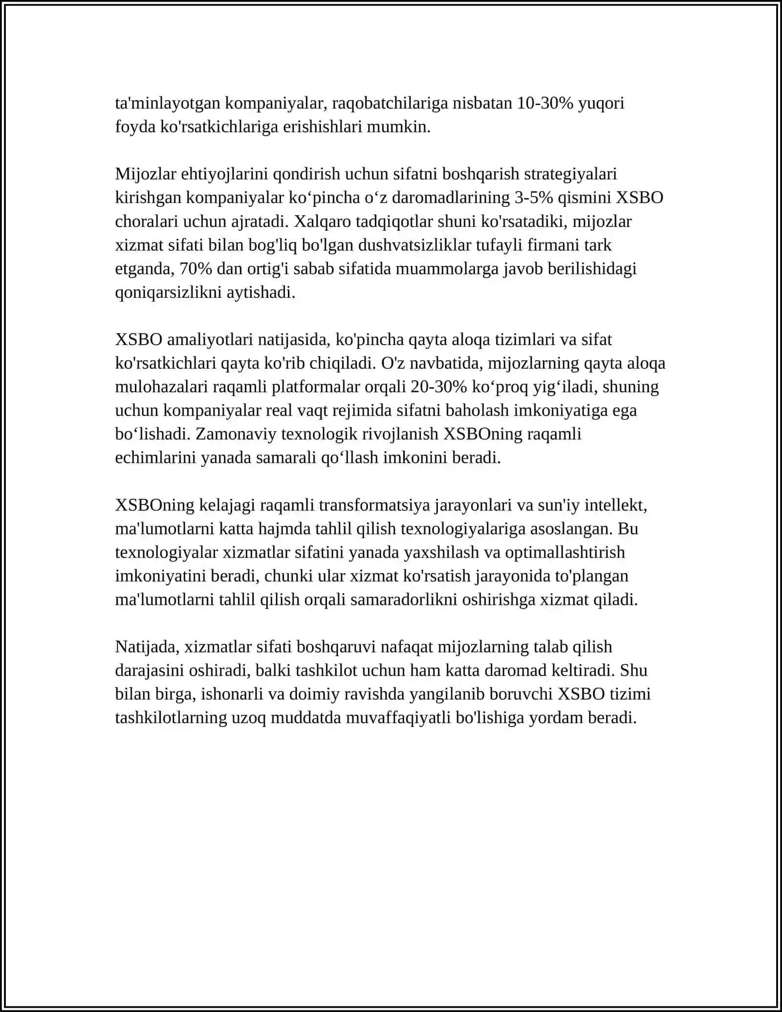 SERVISE MANAGEMENT 4