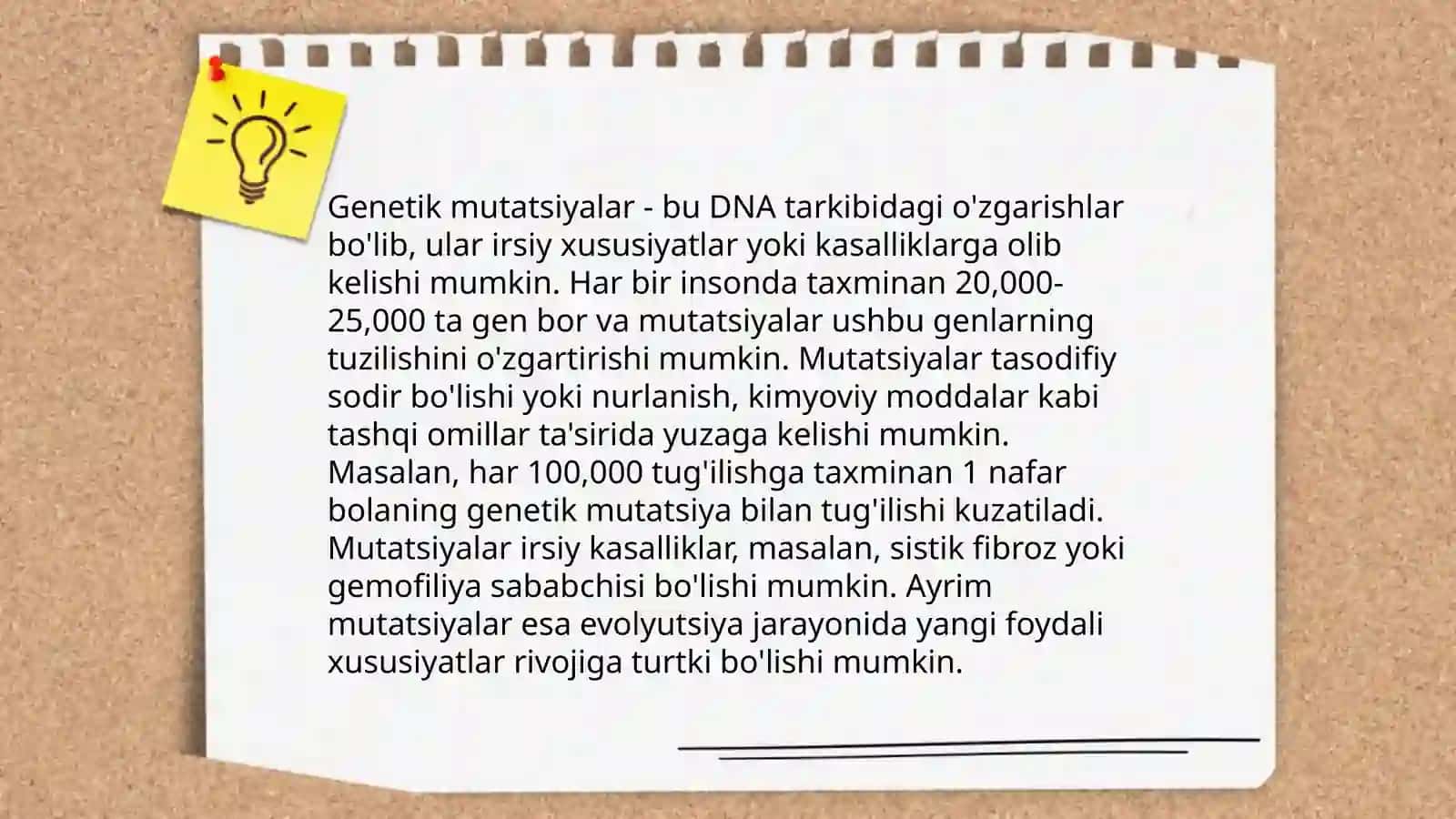 Irsiy kasalliklar haqida umumiy maʼlumotlar va tushunchalar 4