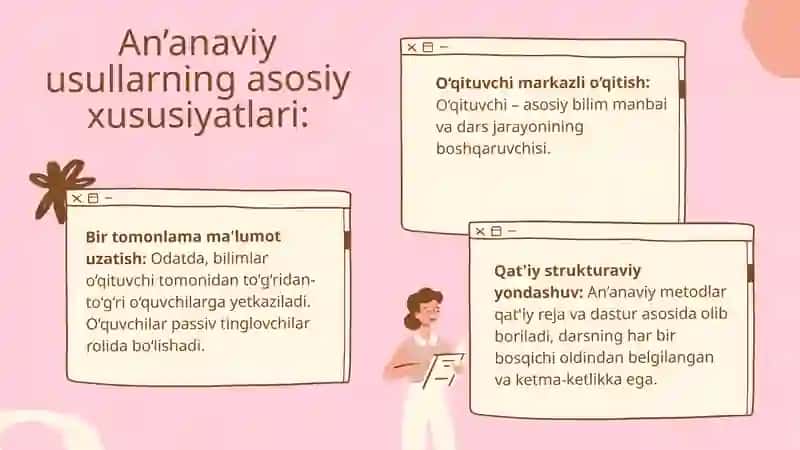 AN’ANAVIY O’QITISH METODLARI 4
