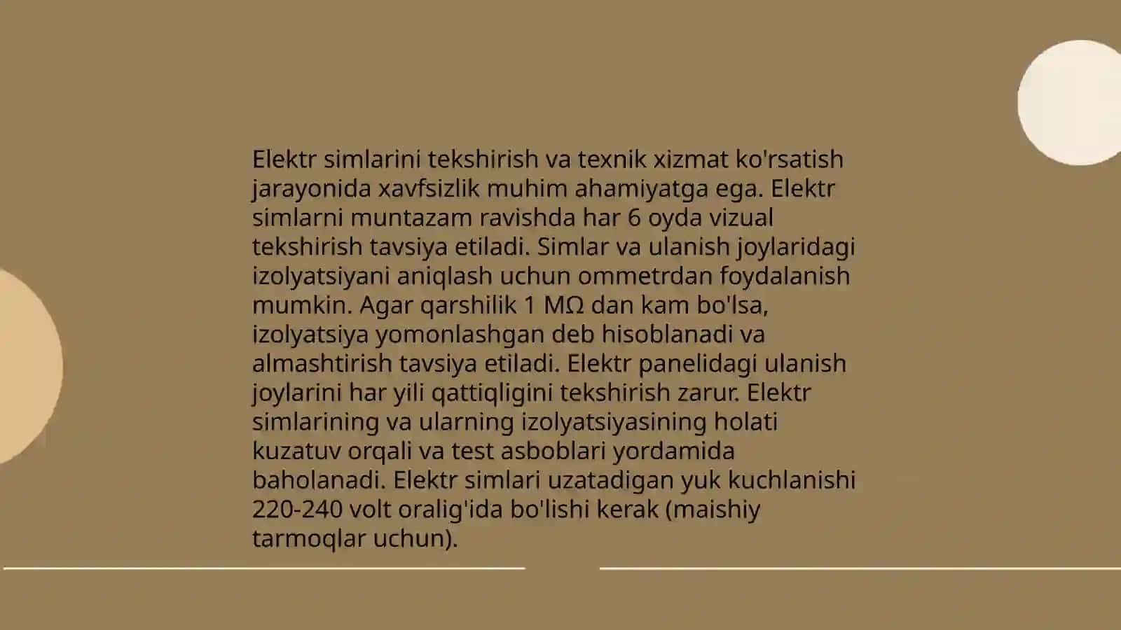 Elektr asboblaridan foydalanishda xavfsizlik qoidalari 4