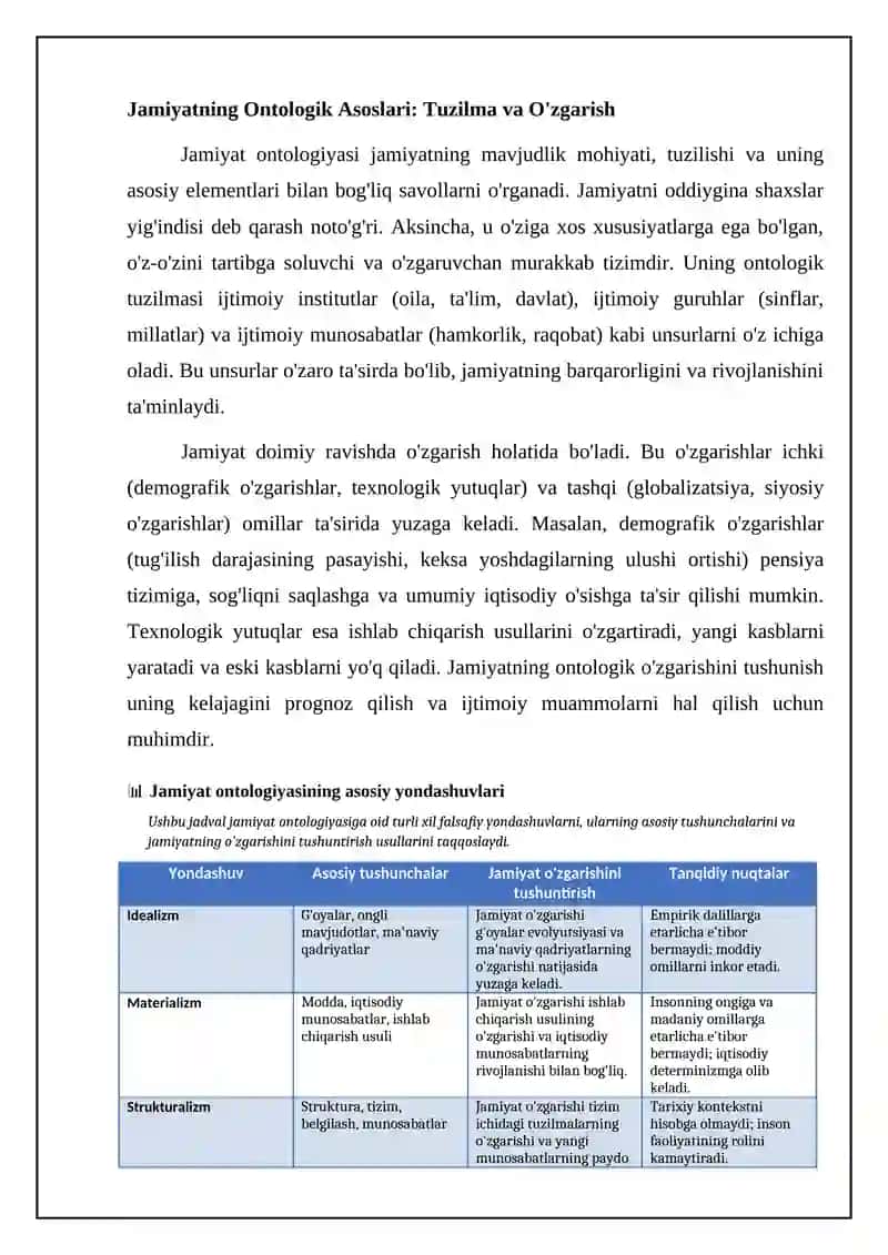 Jamiyatning falsafiy tahlili 4