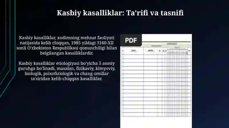 Biogen elementlar konsentratsiyasi oʻzgartirish ibila bogʻlik boʻlgan endemik va kasb kasalliklari 4