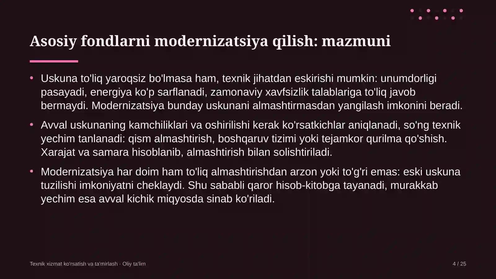 spa salonlarda asosiy fondlarni modernizatsiya qilish 8686 4