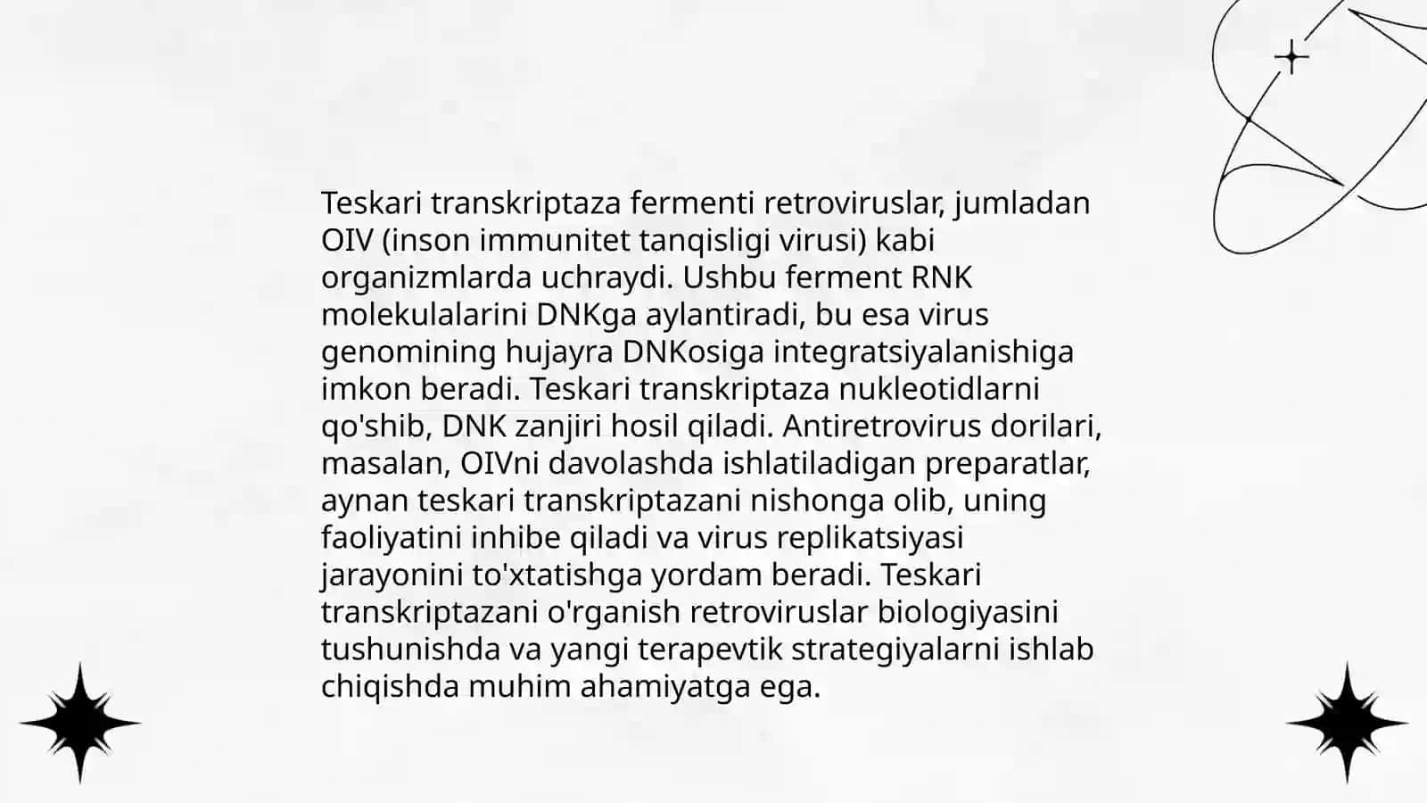 Teskari transkripsiya 4