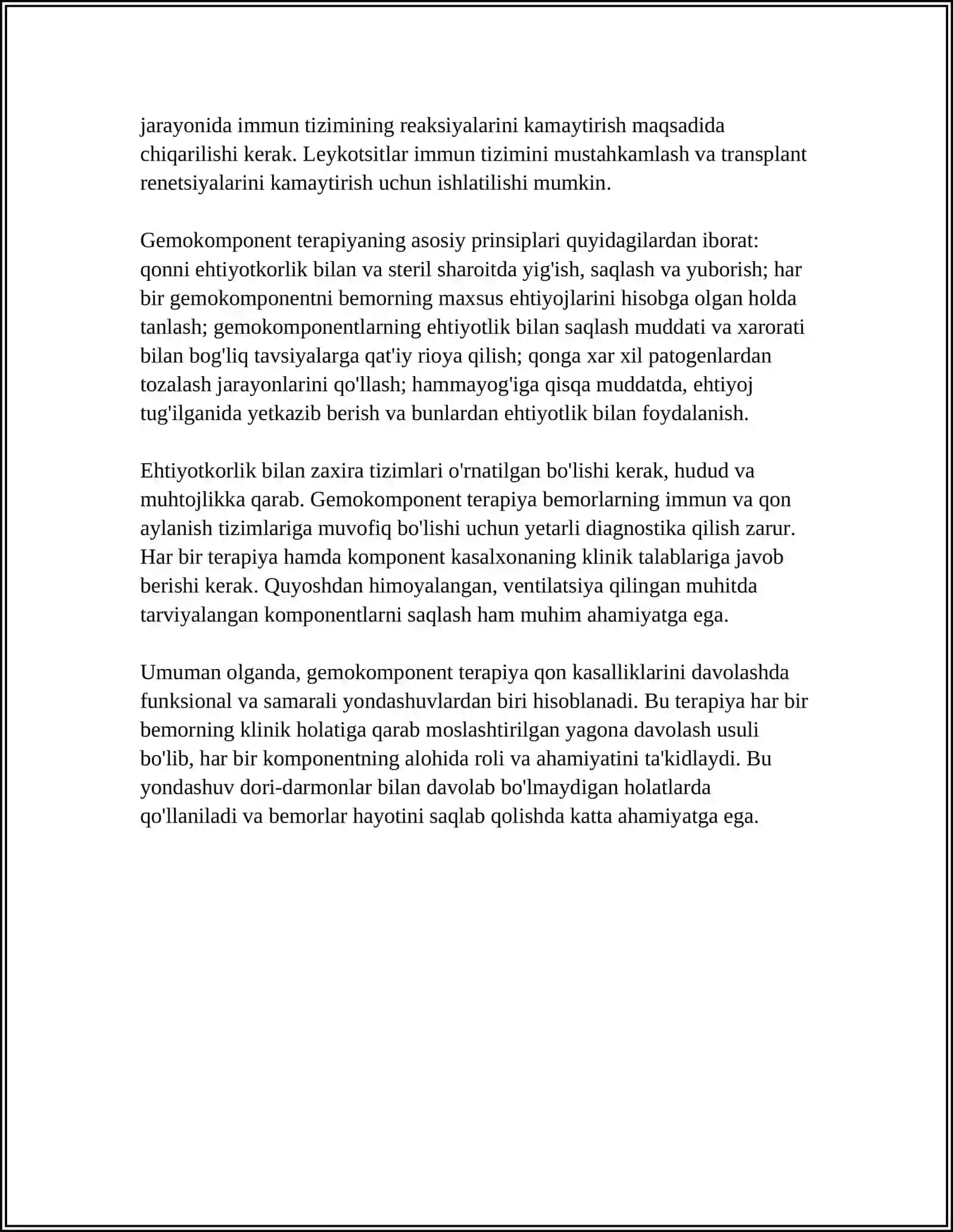 QON KASALLIKLARIDA GEMOKOMPONENT TERAPIYA 4