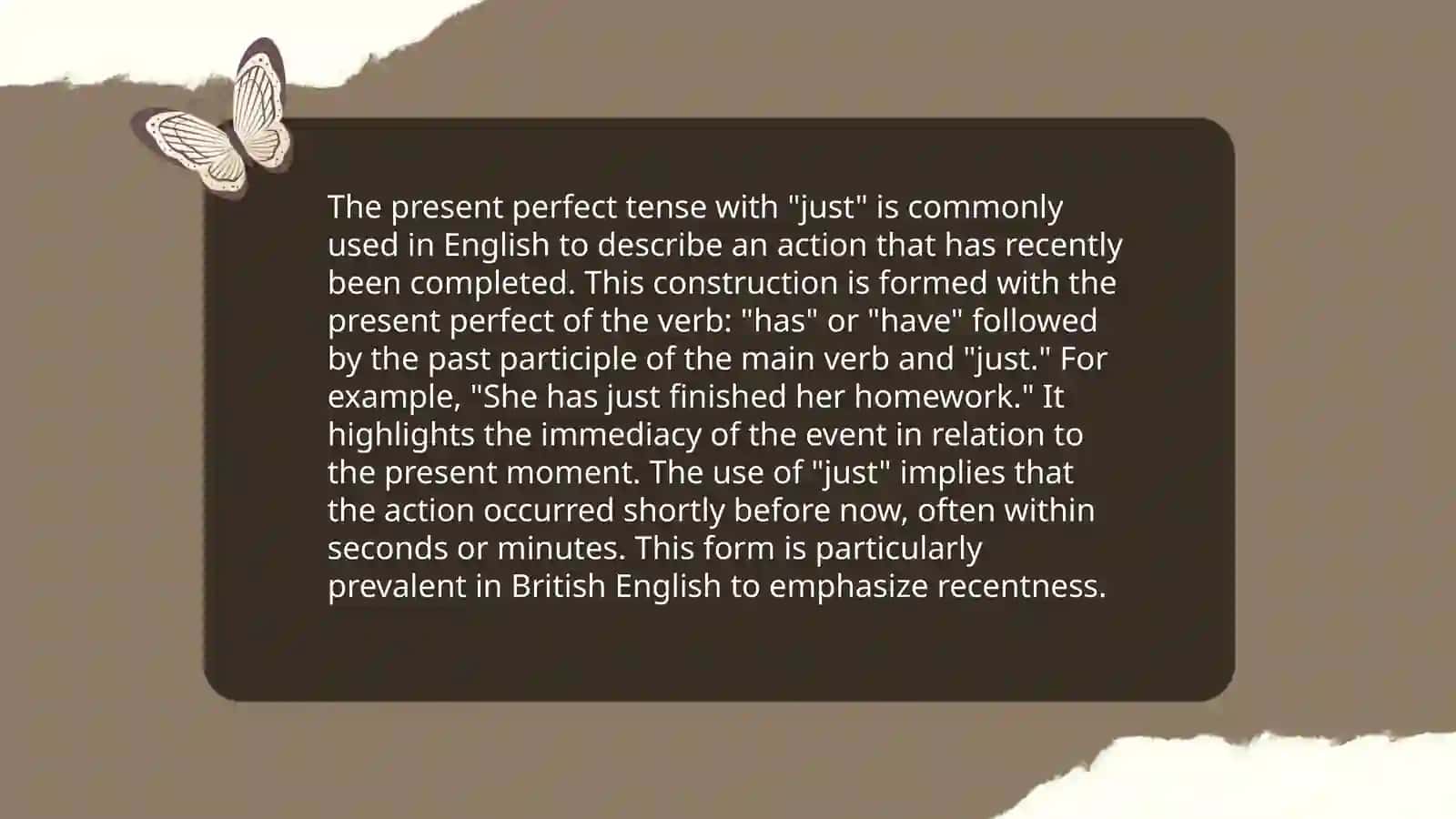 Present perfect 4