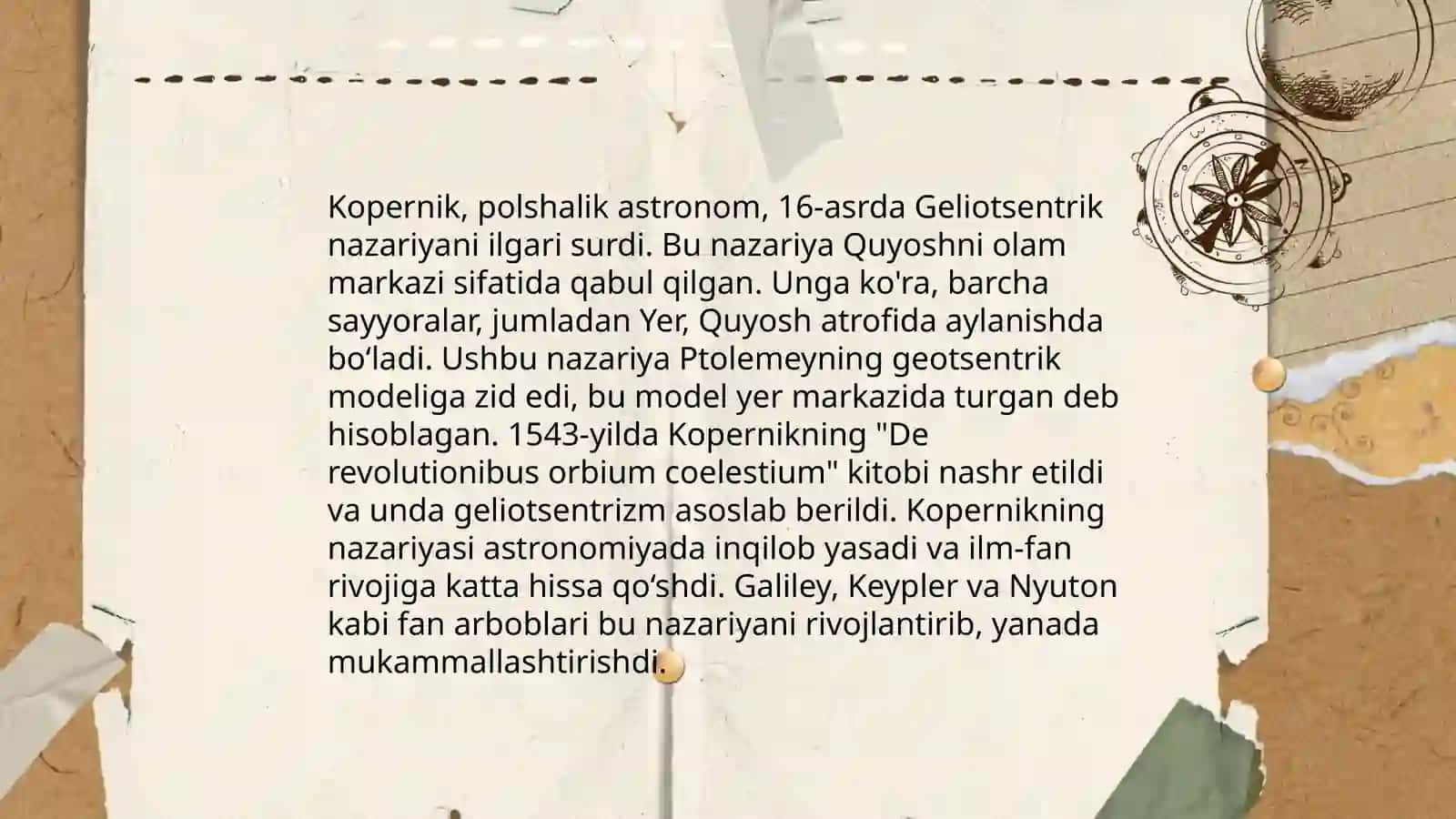 Nikolay Kopernik ulug' olim 4