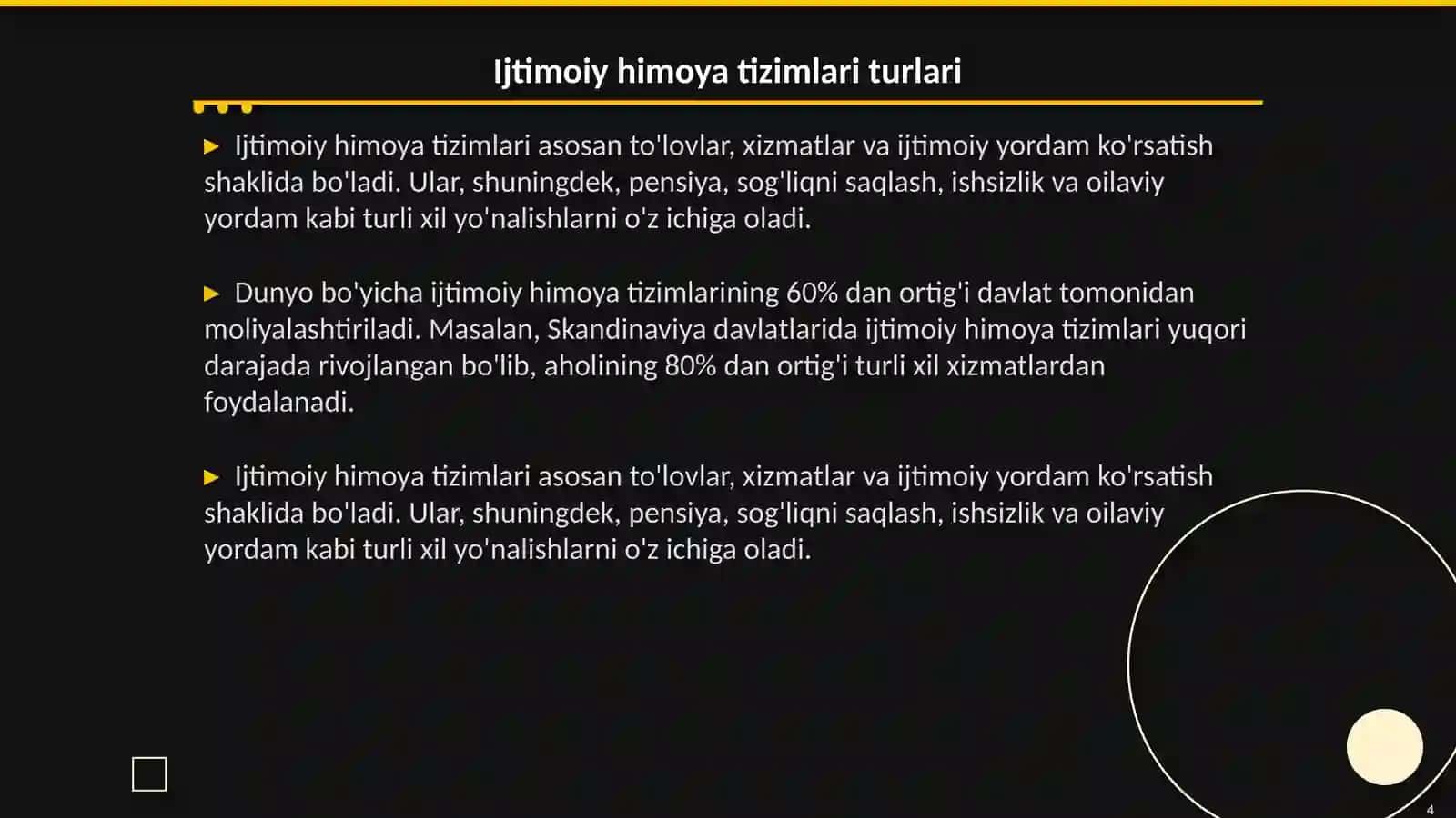 Inson resurslarini ijtimoiy muhofaza qilish 4