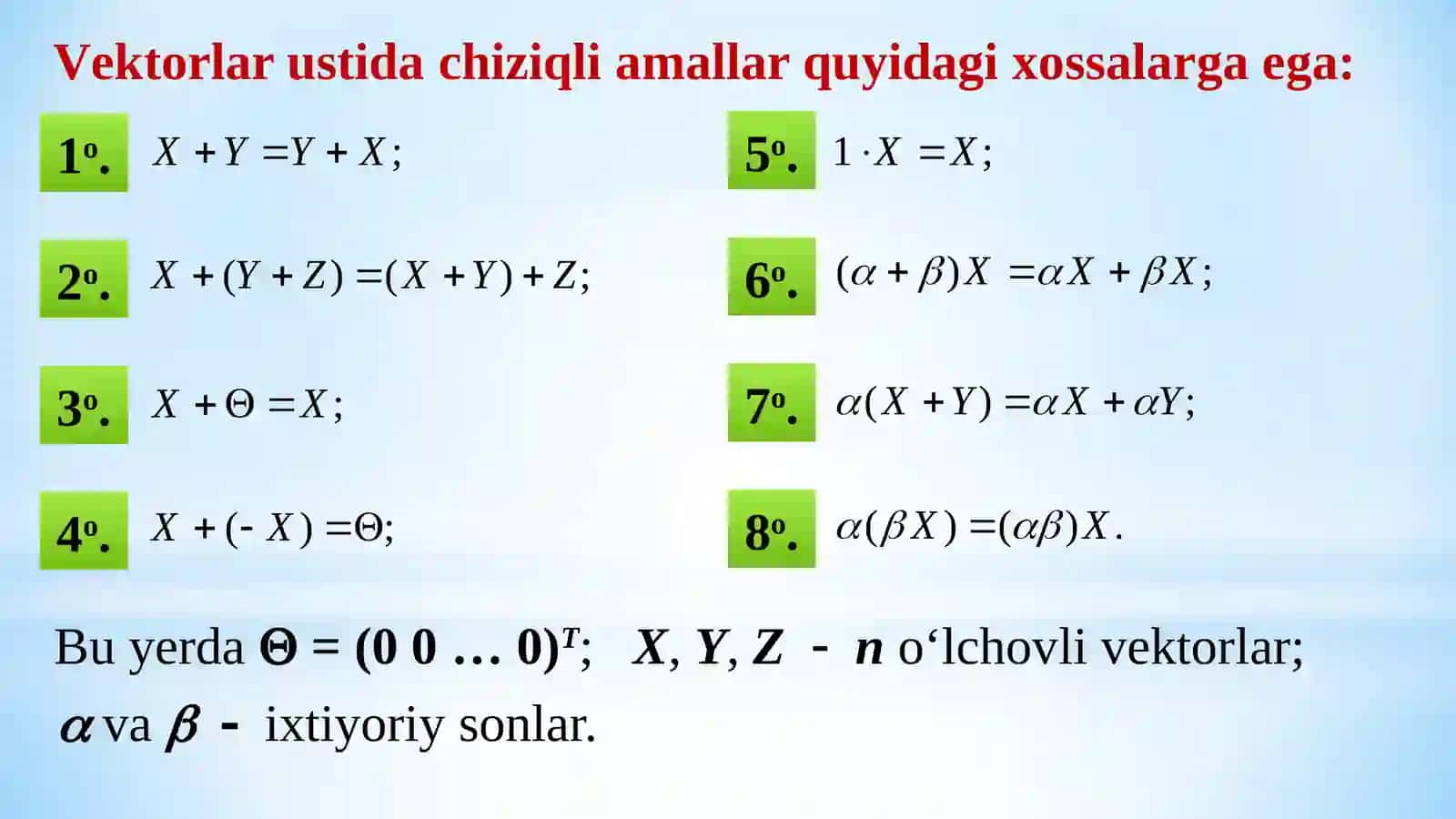 ARIFMETIK VEKTOR FAZO 4