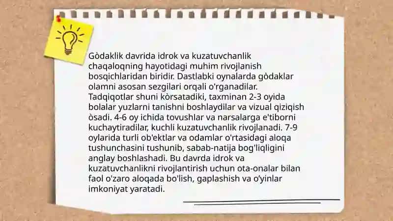 Gòdaklik davrining psixologik xususiyatlari 4