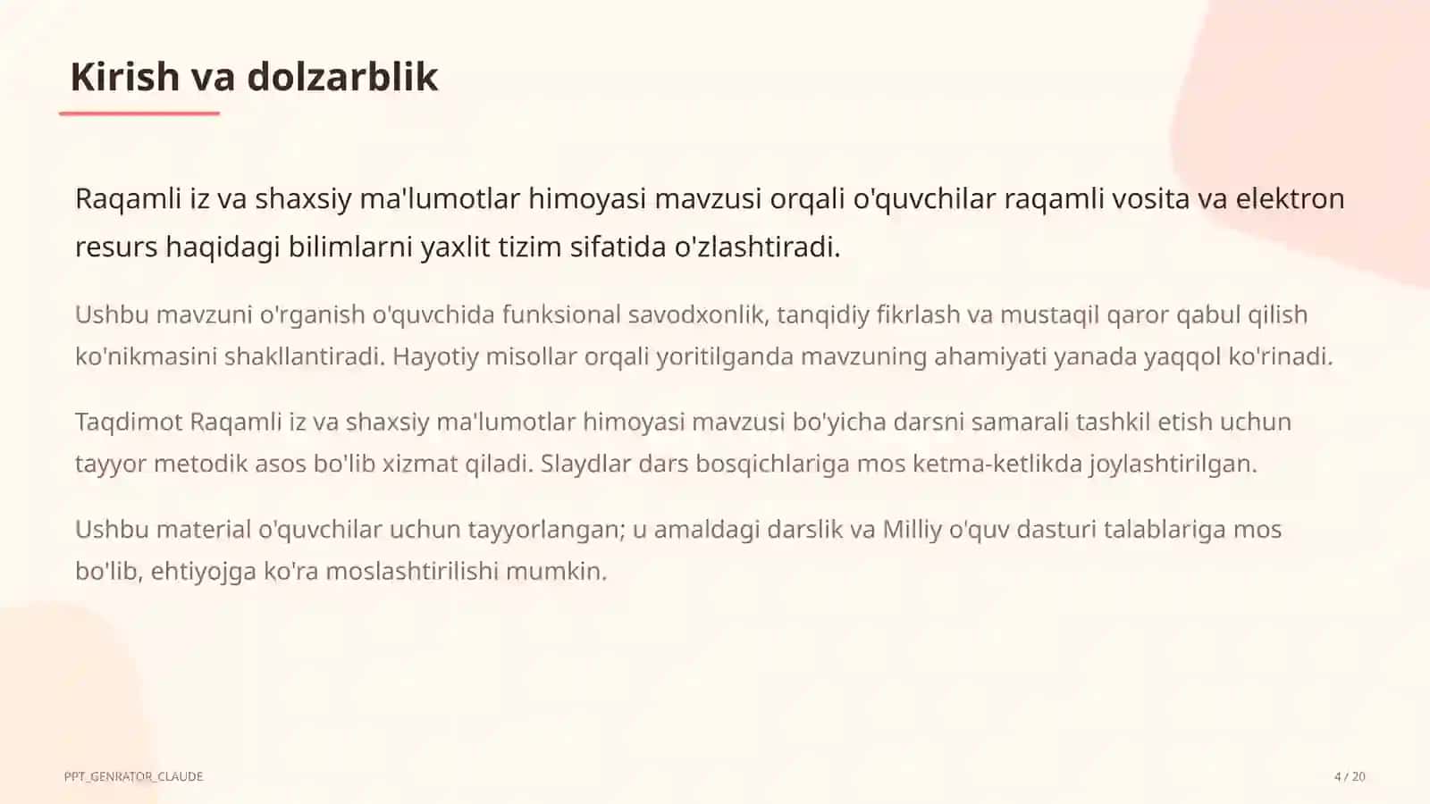 Raqamli iz va shaxsiy ma'lumotlar himoyasi 4