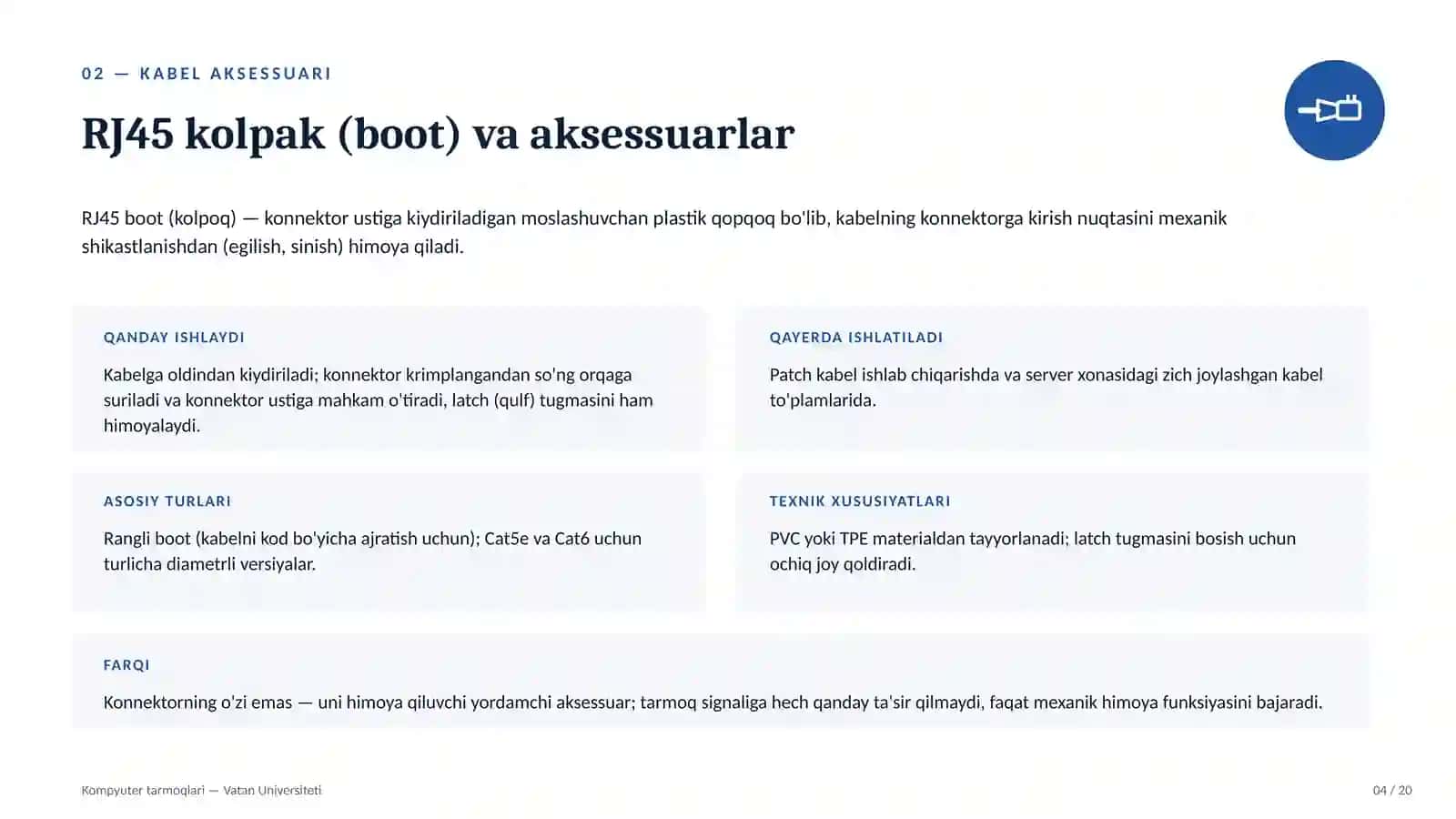 KOMPYUTER TARMOQLARI QURILMALARI 4