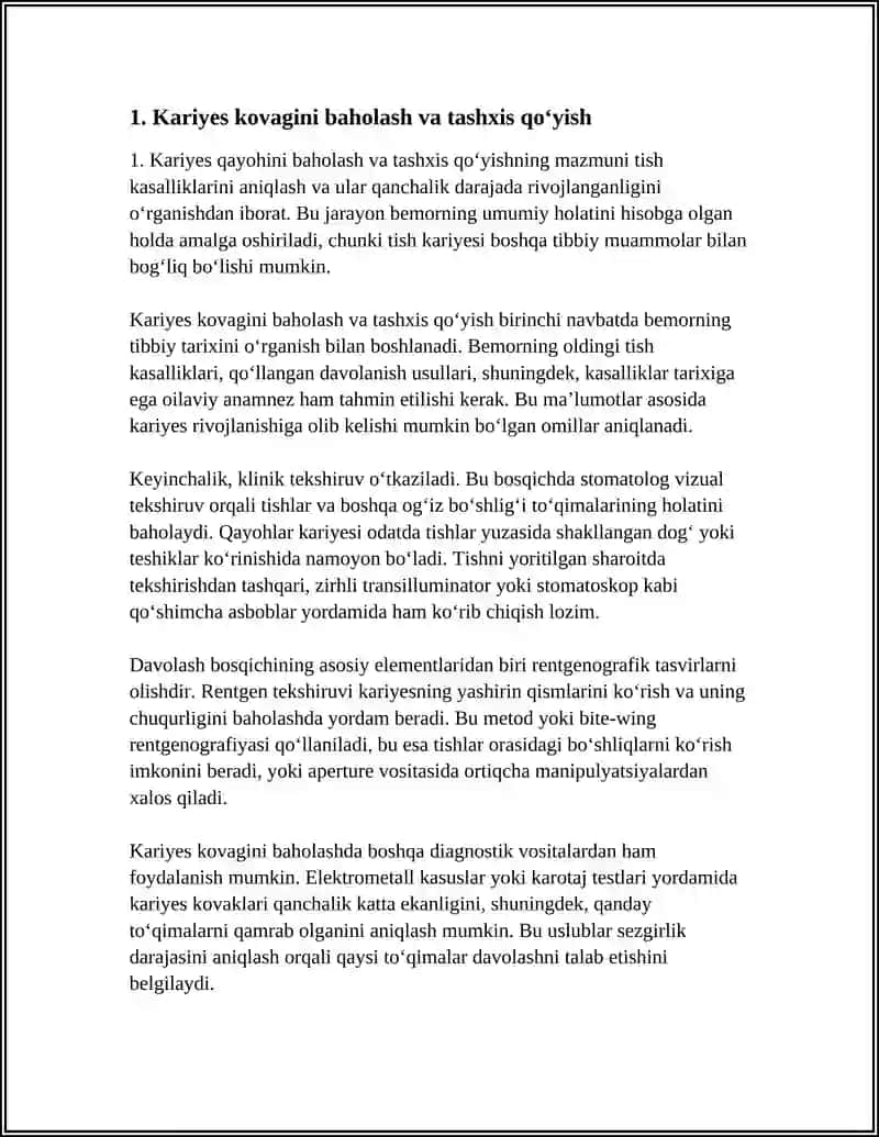 KARIYES KOVAKLARINI CHARXLASH BOSQICHLARI VA USLUBLARI 4