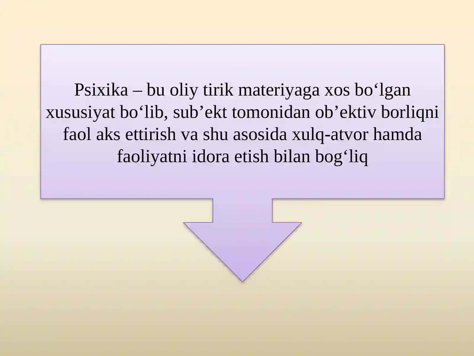 Ong Taraqqiyoti va Ongsizlik 4