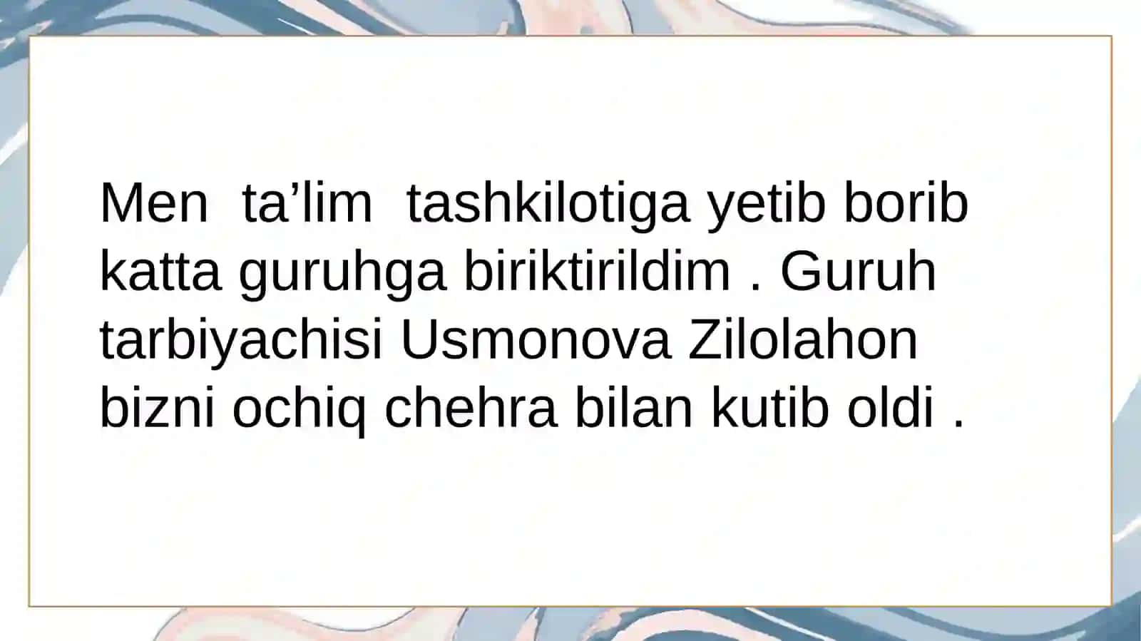 Dexqonova Shahlohonning malakaviy pedagogika malyoti 4