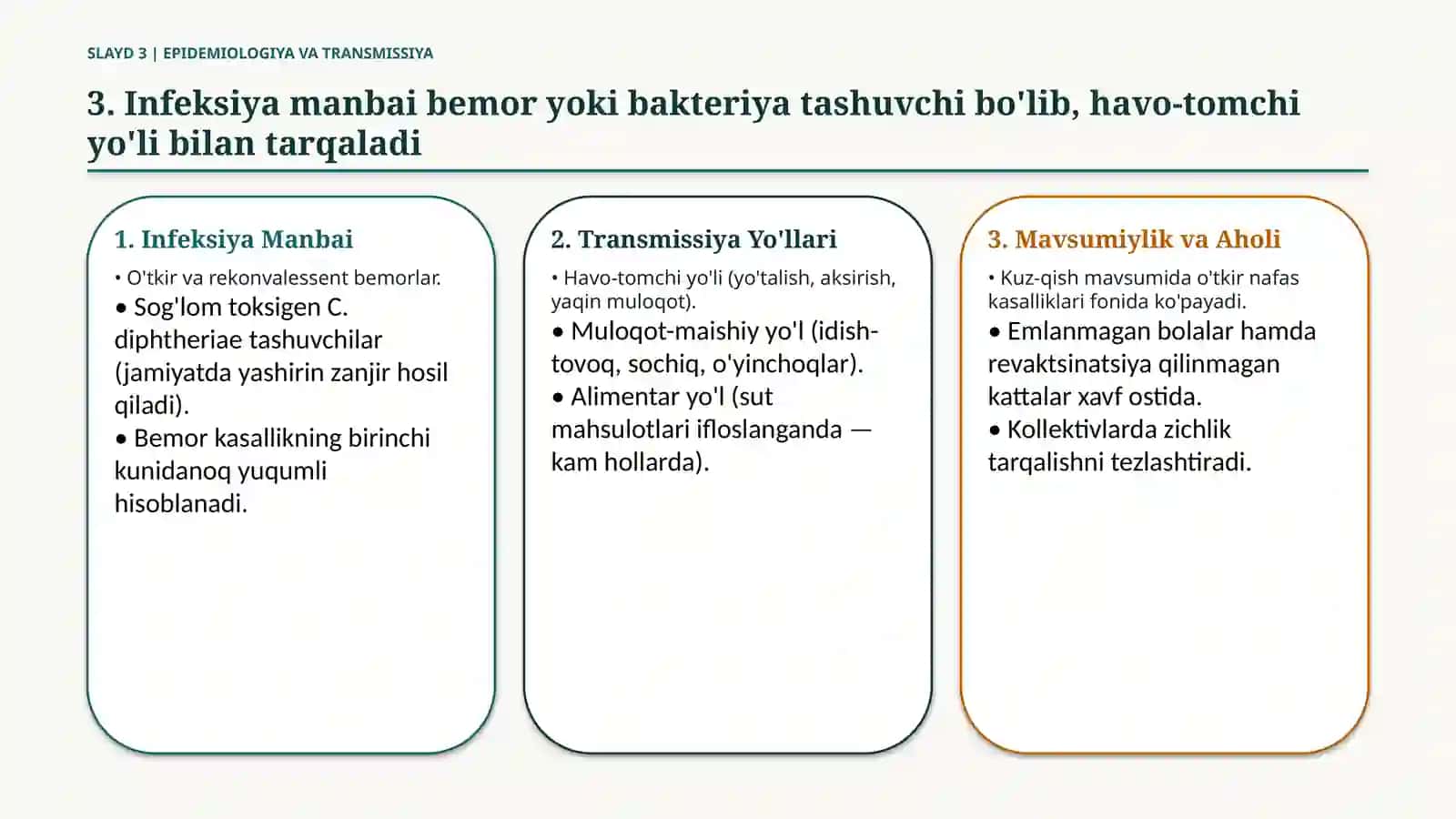 Difteriya: etiologiyasi, klinikasi va profilaktikasi — 15 slayd 4