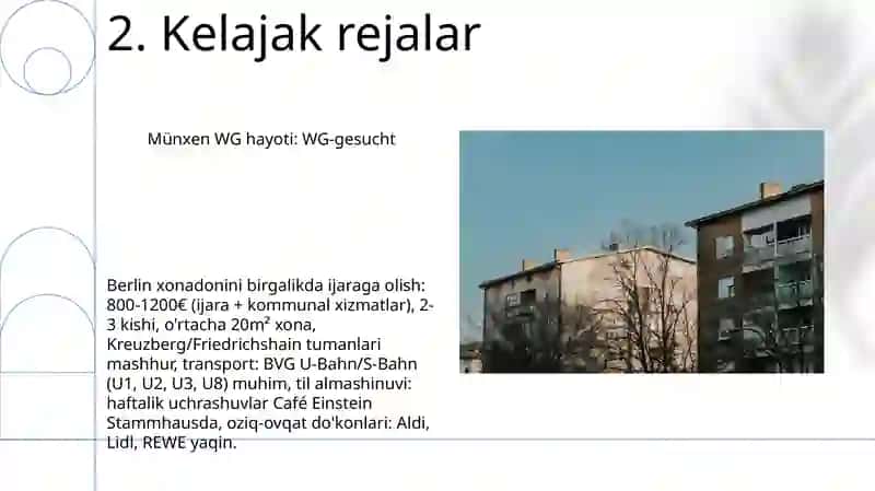 Wohnen in der Großstadt - in der Wohngemeinschaft 4