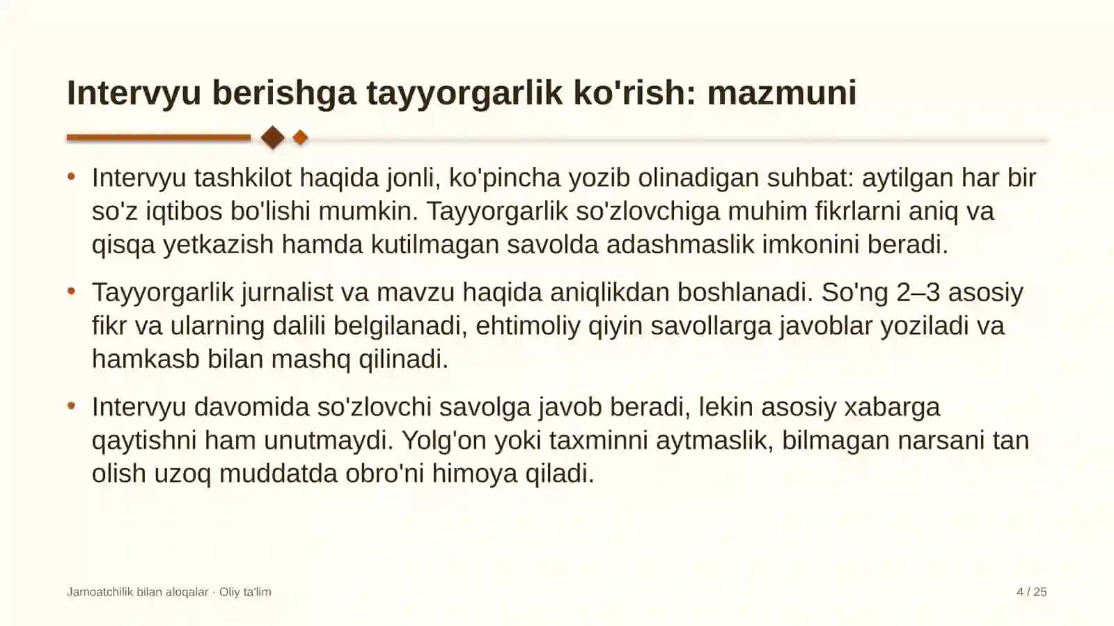 fond birjasida intervyu berishga tayyorgarlik ko'rish 8190 4