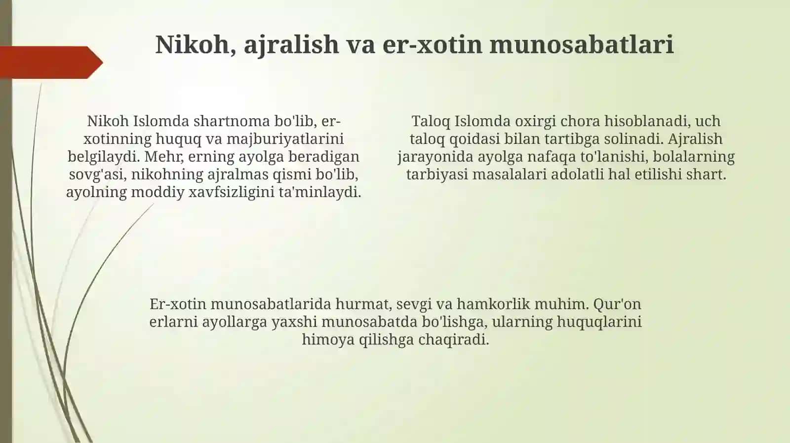 Qur'on - islom dinining muqaddas kitobida oila va ayollarga munosabat 4