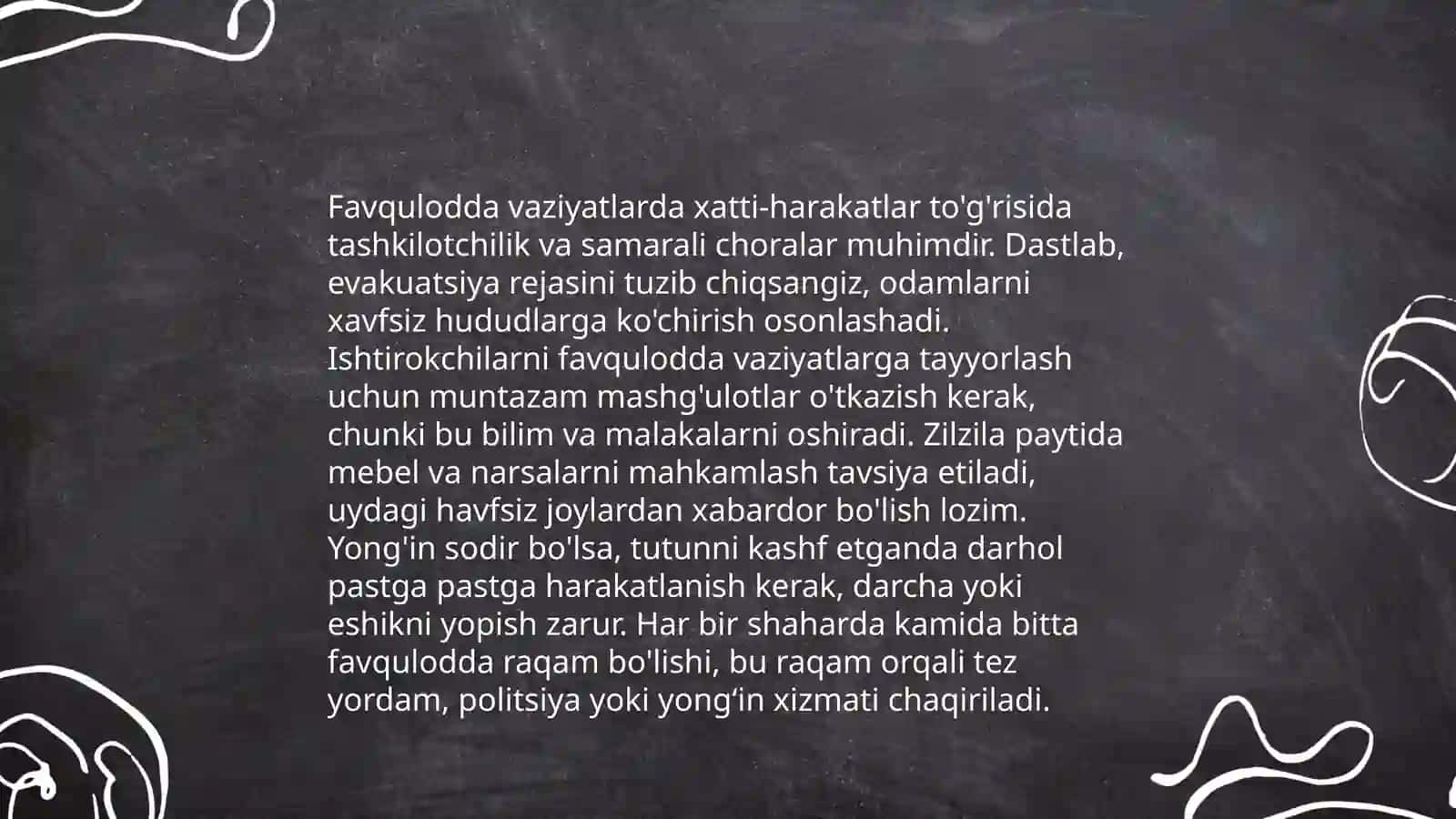 Birinchi yordamni ko'rsatish san'ati 4