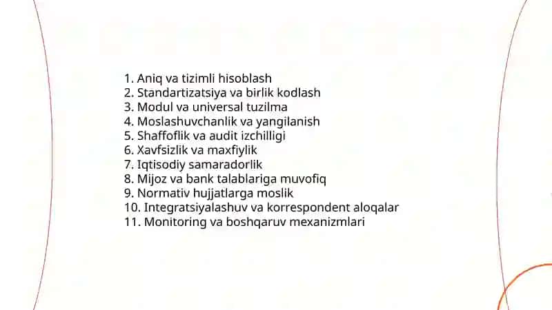Tijorat banklarining hisobvaraqalar rejasi va uning takibiy tuzilmasi 4
