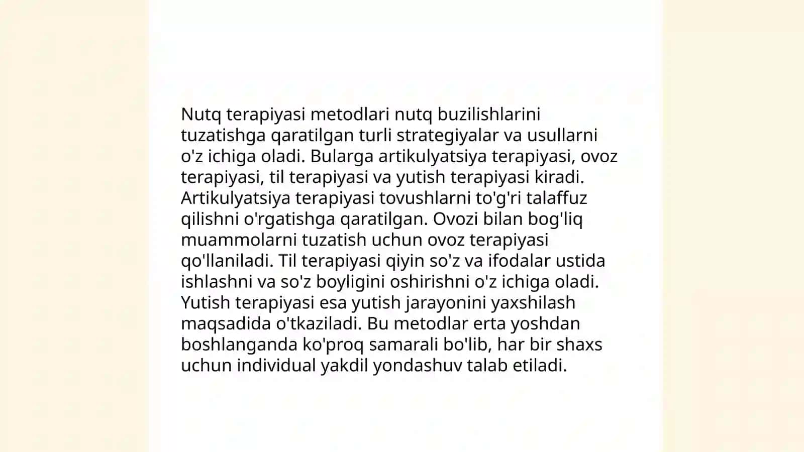 Og'ir nutq nuqsoniga ega bolalarning kompleks reabilitatsiya 4