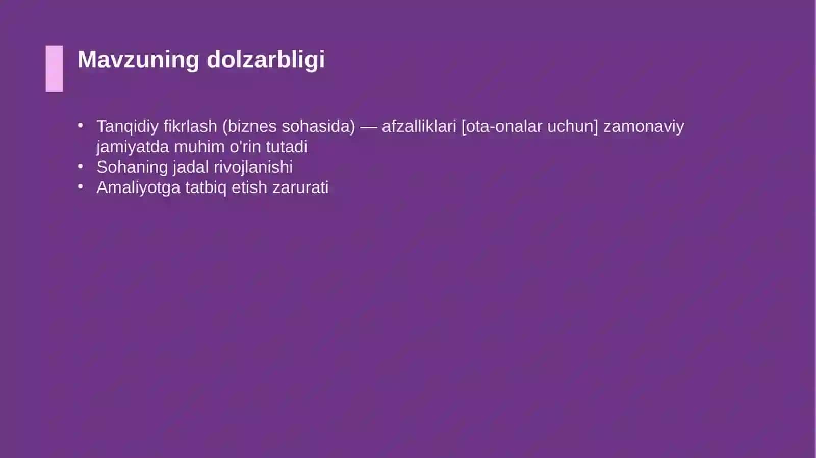 Tanqidiy fikrlash (biznes sohasida) — afzalliklari [ota-onalar uchun] 4