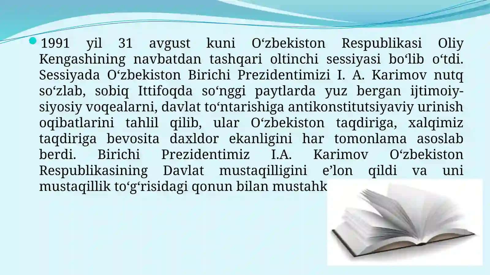 Mustaqillikka erishish arafasida o'zbekistondagi iqtisodiy jarayonlar 4