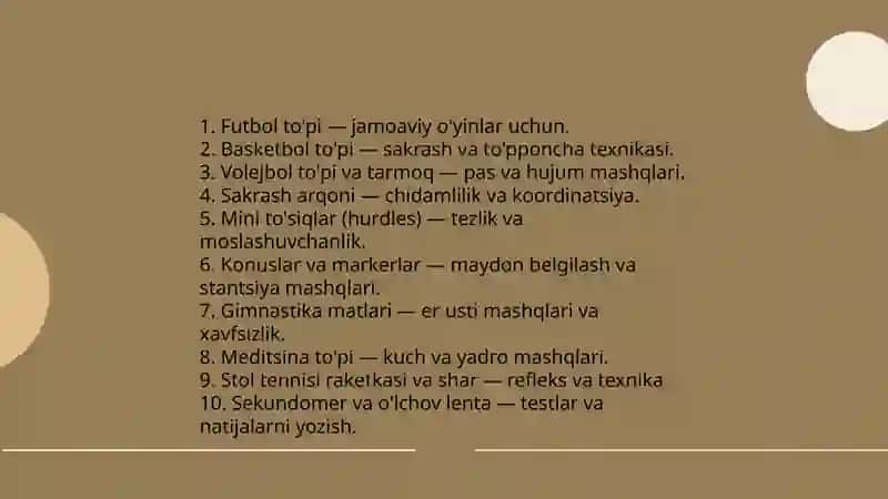 Jismoniy tarbiya vositalari 4