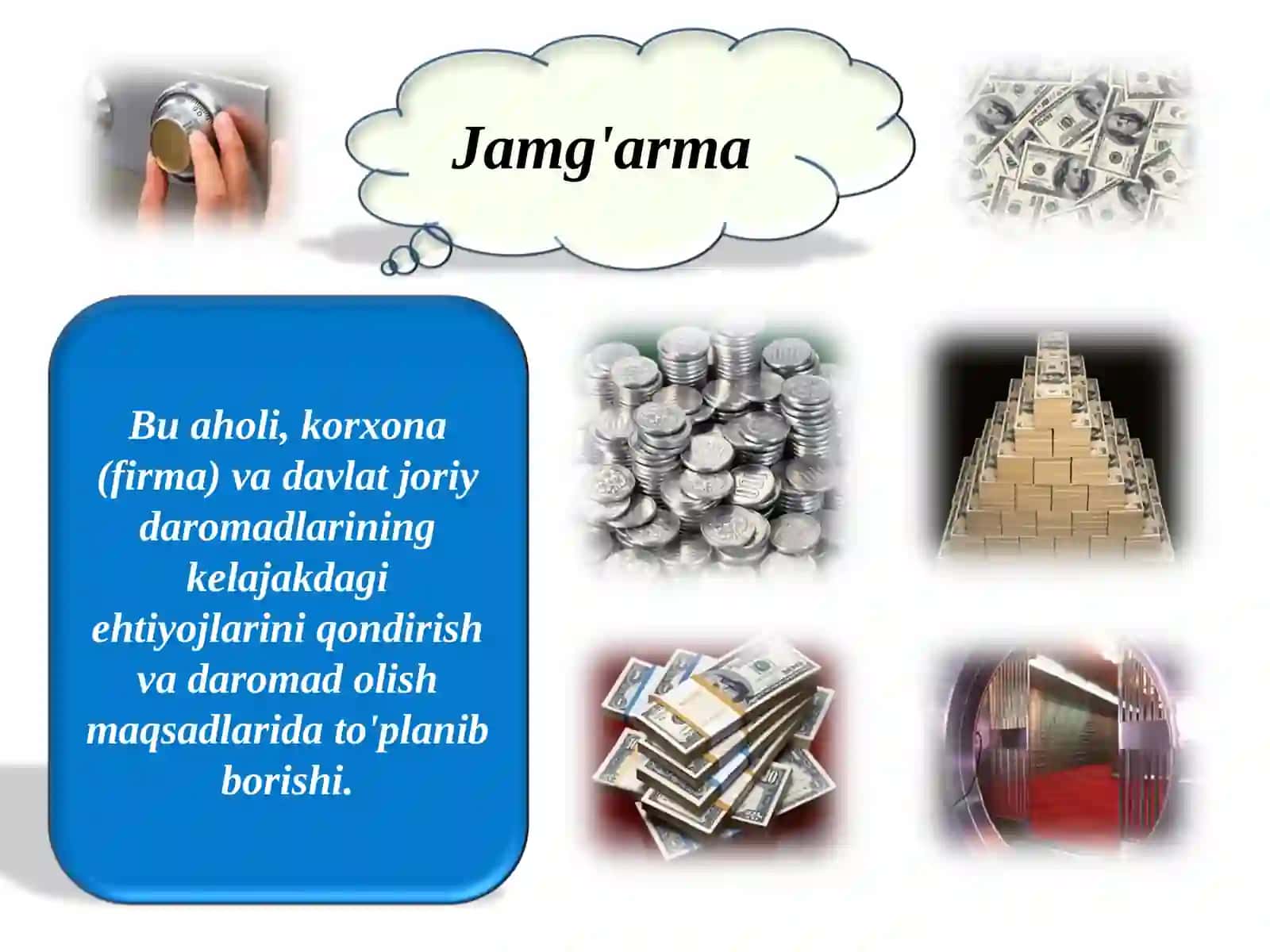 Iste'mol, jamg'arma va investitsiyalar 4