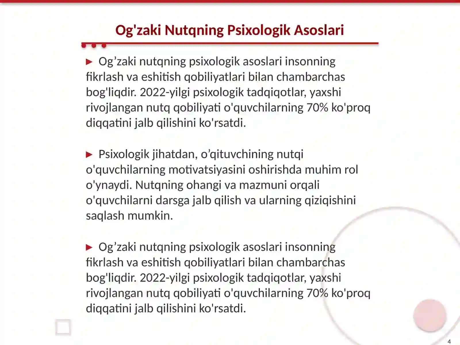 Nutq Shakllantirishning Asosiy Tamoyillari 4