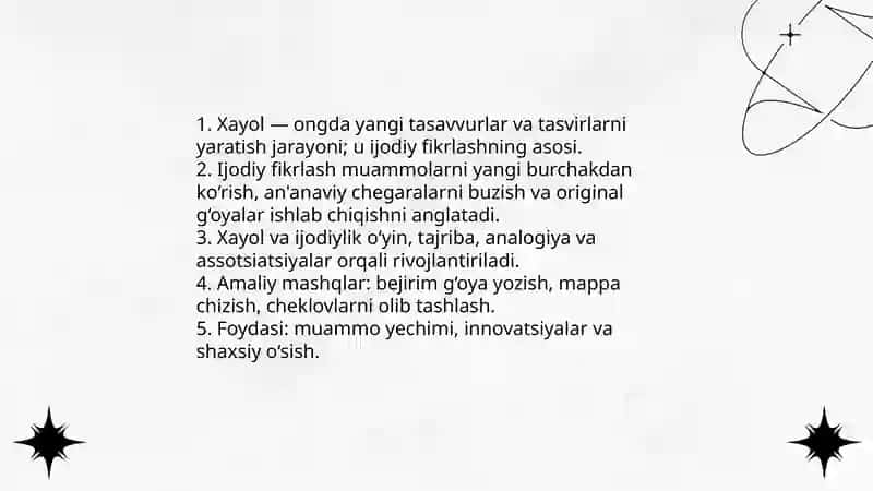 Xayol haqida 4
