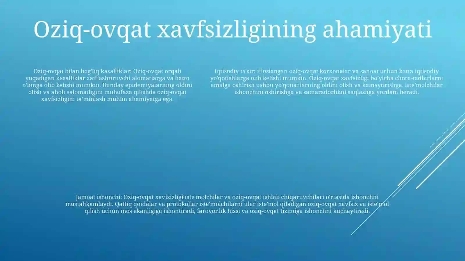 Oziq Ovqat Xavfsizligining Ilmiy Nazariy Asoslari 4