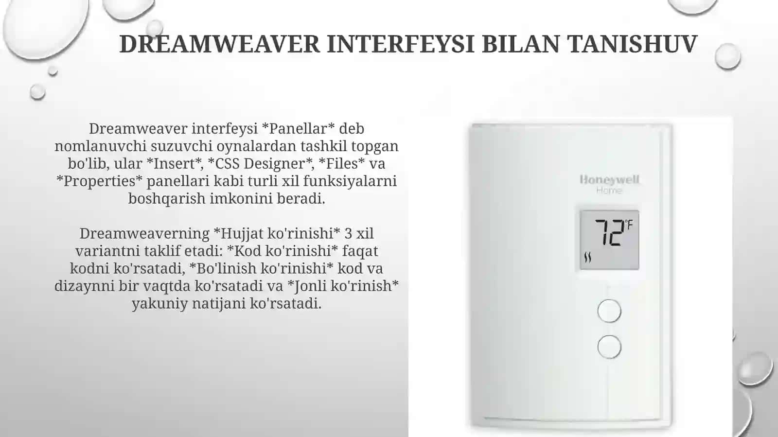 Dreamweaver'da elektron qo'llanmalar yaratish 4