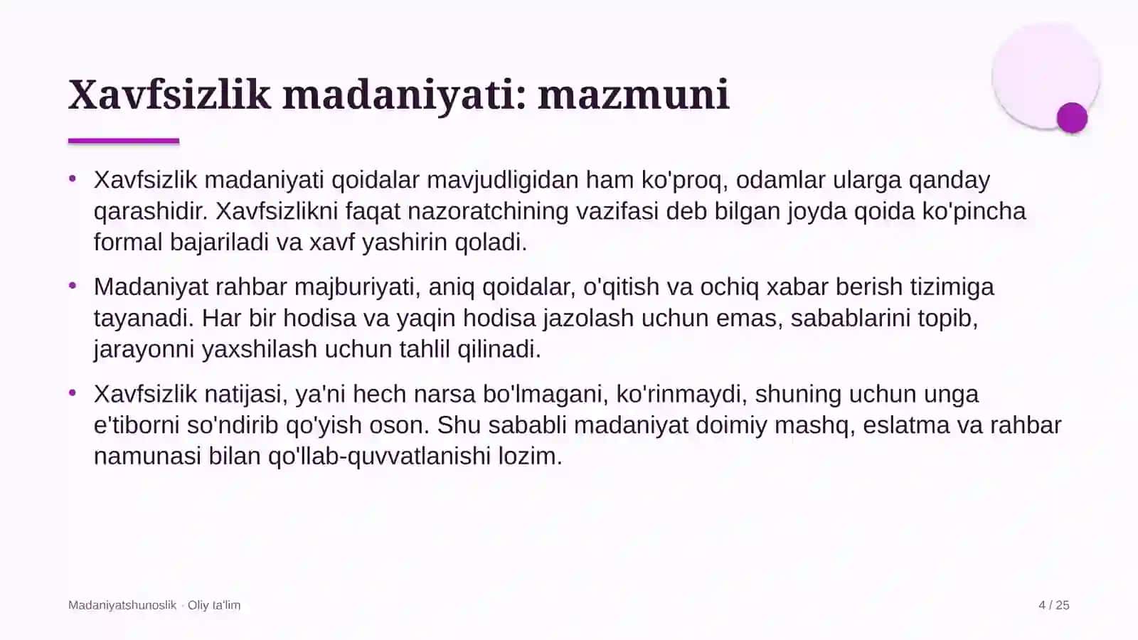 Madaniy-tarixiy turizmda xavfsizlik madaniyati 4