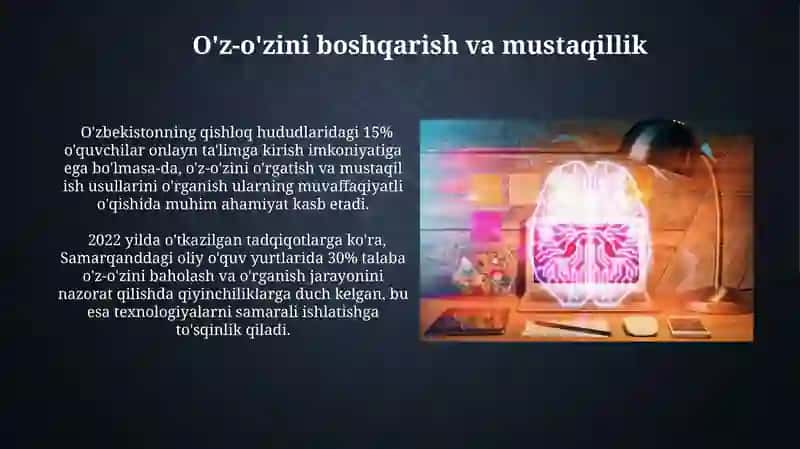 Ta'lim Texnologiyalari Psixologik Xususiyatlari 4