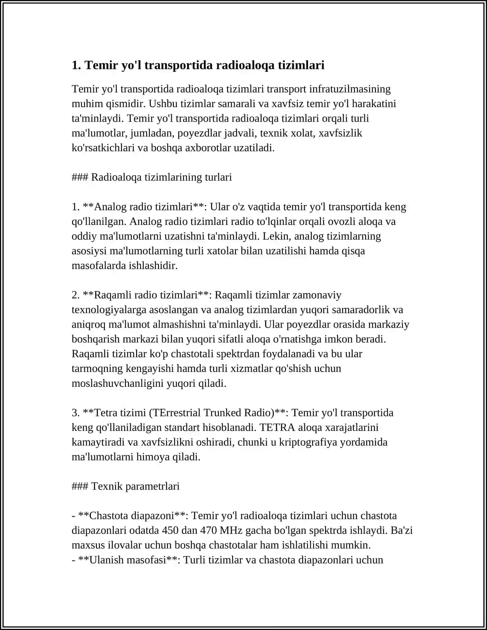 Temir Yo'l Transportida Radioaloqa Tizimlari 4