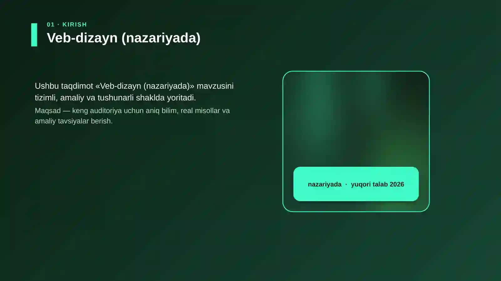 Veb-dizayn (nazariyada) 4