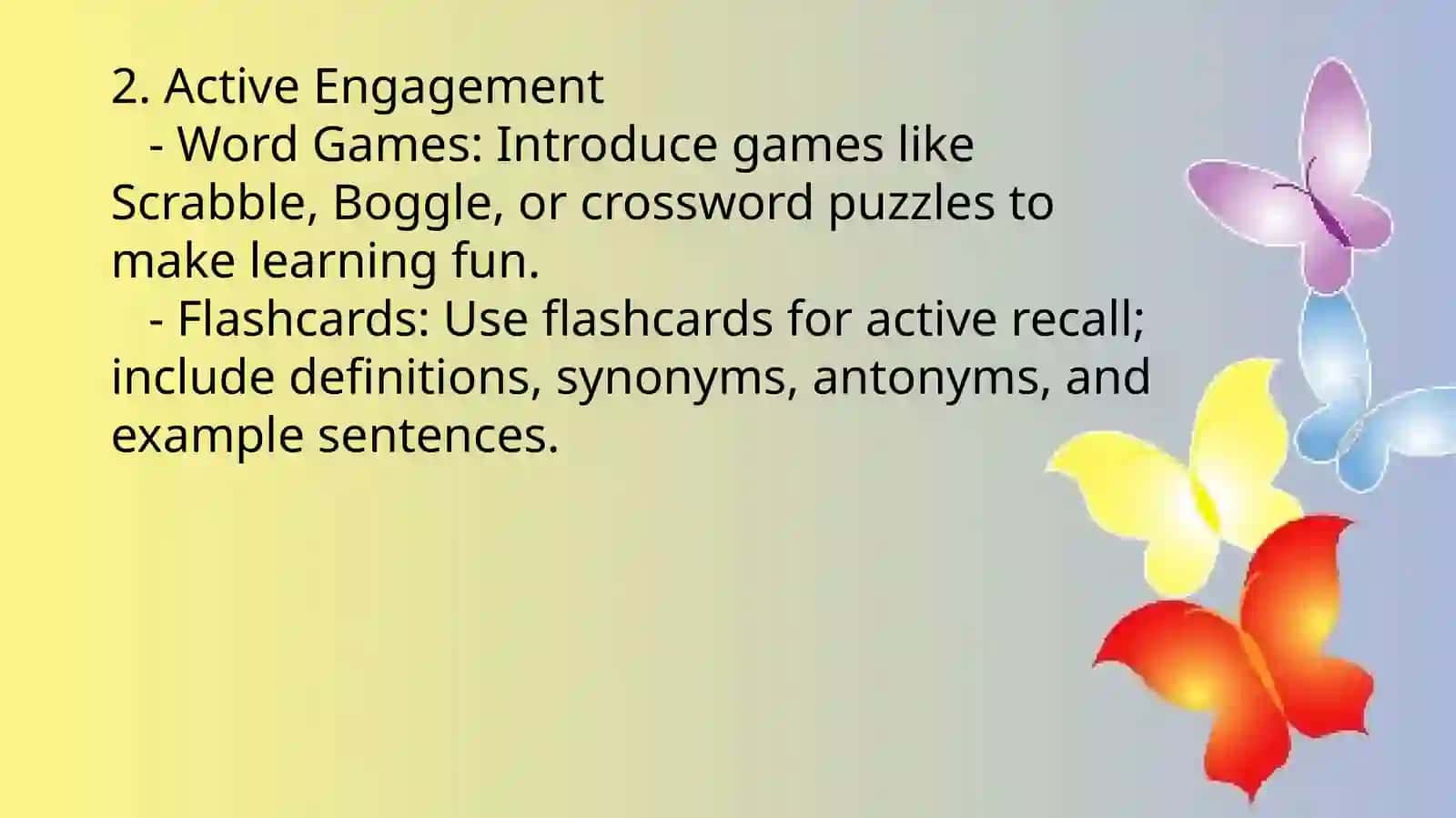 How to train good vocabulary learners 4