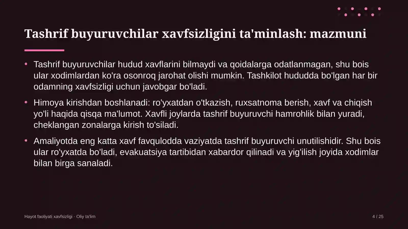 Yangiliklar saytlarida tashrif buyuruvchilar xavfsizligini ta'minlash 4