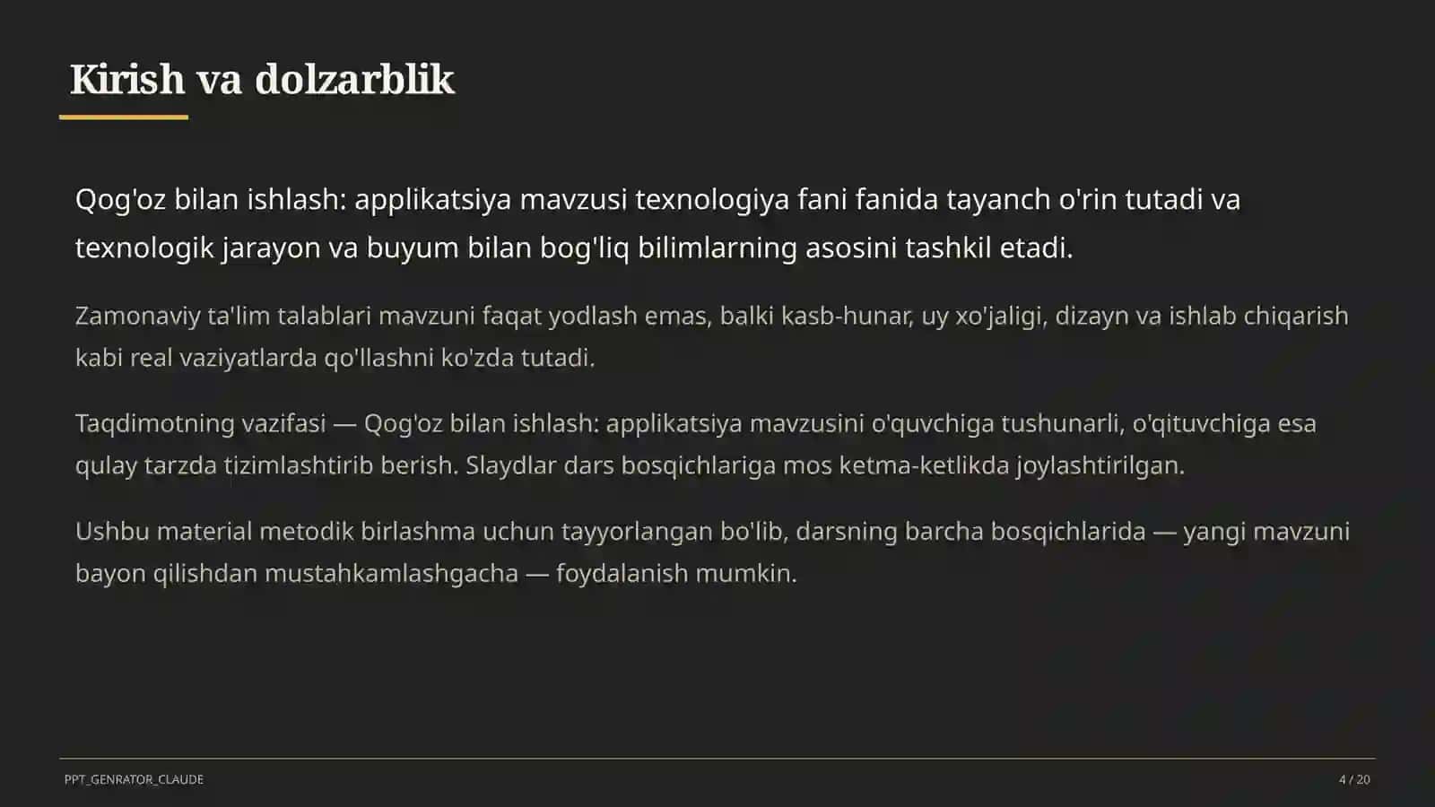 Qog'oz bilan ishlash: applikatsiya (1-sinf) 4