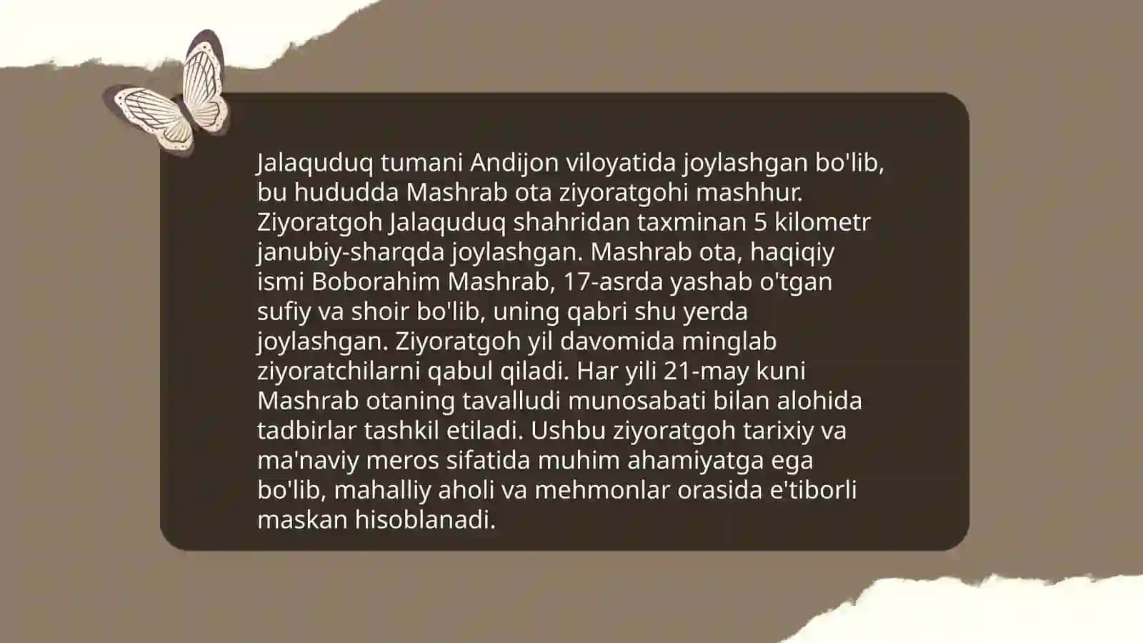 Qutayba Ibn Muslim ziyoratgohi haqida taqdimot 4