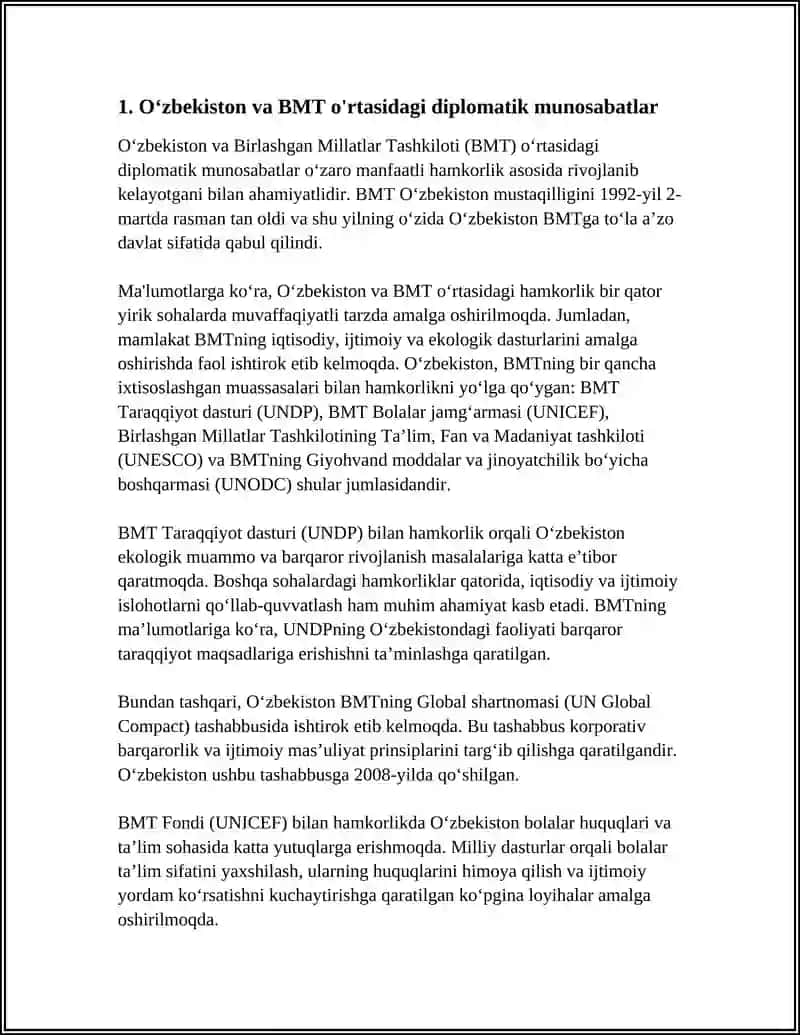 O‘ZBEKISTON RESPUBLIKASI OLIY TA’LIM FAN VA INNOVATSIYA VAZIRLIGI SAMARQAND DAVLAT VETERINARIYA MEDITSINASI CHORVACHILIK VA BIOTEXNOLOGIYALAR UNIVERSITETI 4