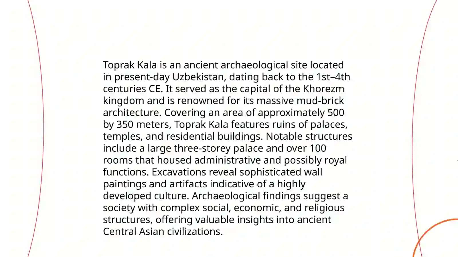 Historical places in Karakalpakstan 4
