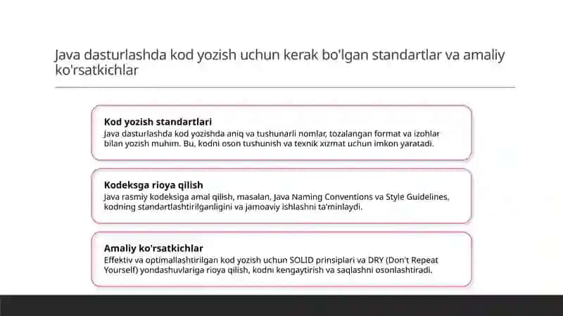 Javatiliningasosiyelementlarinitahlilqilish 4